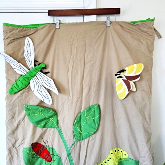 VTG Lillian Vernon Lightweight Indoor Sleeping Bag Children's Cute Bugs Bedding - Picture 12 of 16